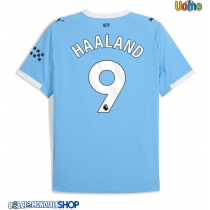 Maglie da calcio Manchester City Erling Haaland #9 Prima Maglia 2025-26 Manica Corta